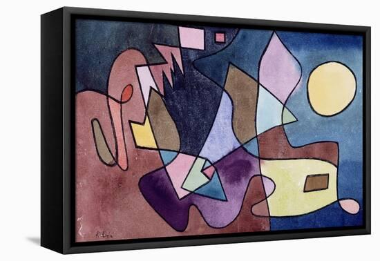 Dramatic Landscape; Dramatische Landschaft-Paul Klee-Framed Premier Image Canvas