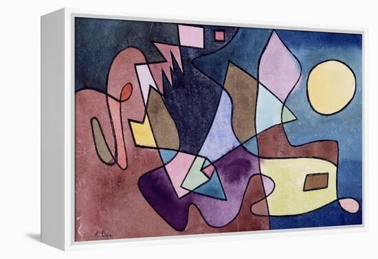 Dramatic Landscape; Dramatische Landschaft-Paul Klee-Framed Premier Image Canvas