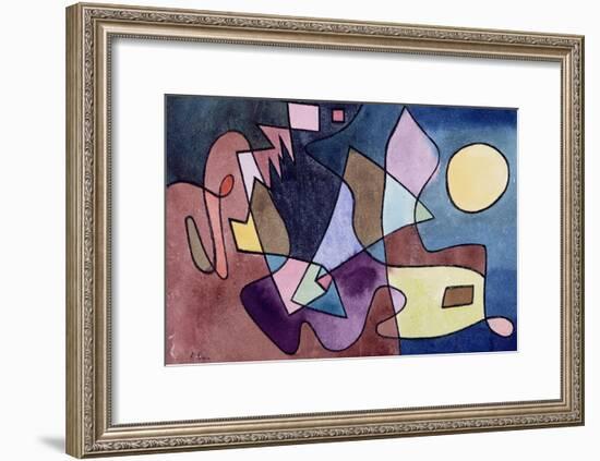 Dramatic Landscape; Dramatische Landschaft-Paul Klee-Framed Giclee Print