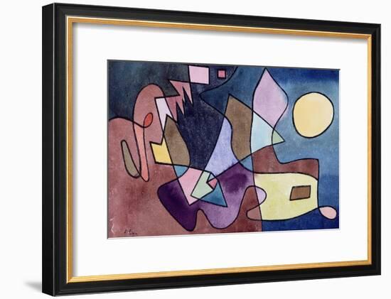 Dramatic Landscape; Dramatische Landschaft-Paul Klee-Framed Giclee Print