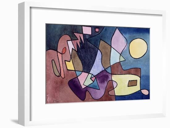 Dramatic Landscape; Dramatische Landschaft-Paul Klee-Framed Giclee Print