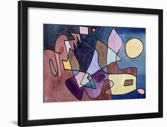 Dramatic Landscape; Dramatische Landschaft-Paul Klee-Framed Giclee Print