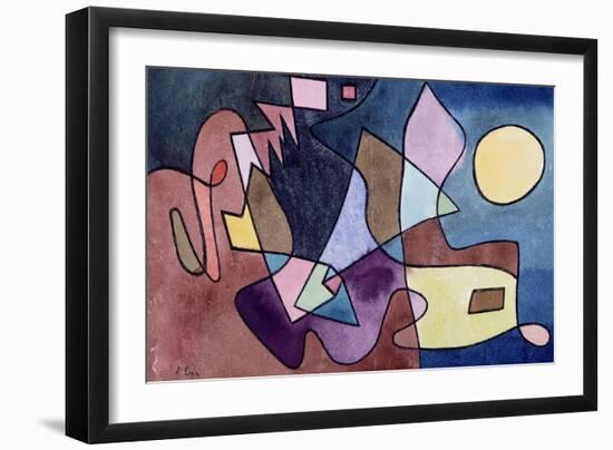 Dramatic Landscape; Dramatische Landschaft-Paul Klee-Framed Giclee Print