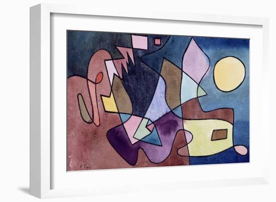 Dramatic Landscape; Dramatische Landschaft-Paul Klee-Framed Giclee Print