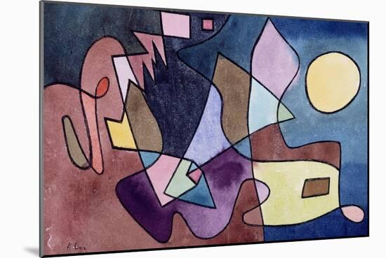 Dramatic Landscape; Dramatische Landschaft-Paul Klee-Mounted Giclee Print