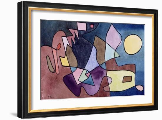 Dramatic Landscape; Dramatische Landschaft-Paul Klee-Framed Giclee Print