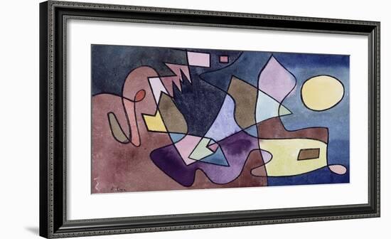 Dramatic Landscape-Paul Klee-Framed Art Print