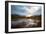 Dramatic Light Reflected in a Small Lochan at Sligachan, Isle of Skye Scotland UK-Tracey Whitefoot-Framed Photographic Print