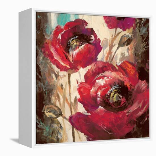 Dramatic Poppy-Brent Heighton-Framed Stretched Canvas