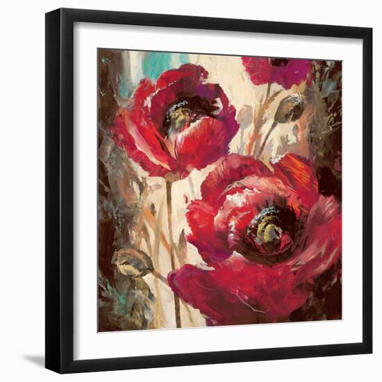 Dramatic Poppy-Brent Heighton-Framed Art Print