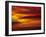 Dramatic Sky and Red Clouds at Sunset, Antarctica,, Polar Regions-David Tipling-Framed Photographic Print