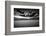 Dramatic Sky over Desert Dunes Black and White Landscapes Photography-Kris Wiktor-Framed Photographic Print