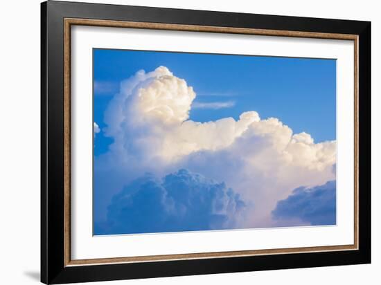 Dramatic Sky with Stormy Clouds-AwaylGl-Framed Photographic Print