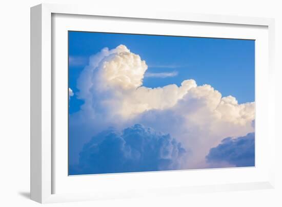 Dramatic Sky with Stormy Clouds-AwaylGl-Framed Photographic Print