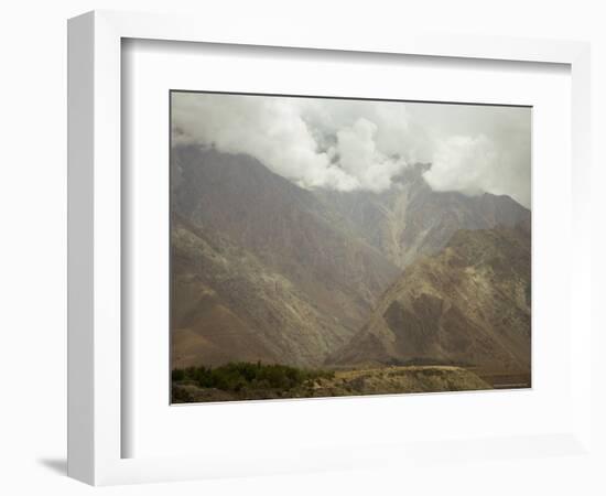 Dramatic Summer Monsoon Clouds Over the Karakoram Ranges, Northern Areas, Pakistan-Don Smith-Framed Photographic Print