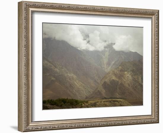 Dramatic Summer Monsoon Clouds Over the Karakoram Ranges, Northern Areas, Pakistan-Don Smith-Framed Photographic Print