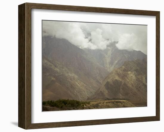 Dramatic Summer Monsoon Clouds Over the Karakoram Ranges, Northern Areas, Pakistan-Don Smith-Framed Photographic Print