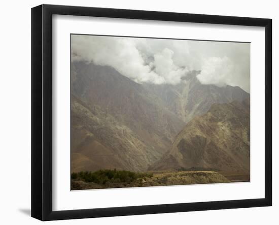 Dramatic Summer Monsoon Clouds Over the Karakoram Ranges, Northern Areas, Pakistan-Don Smith-Framed Photographic Print