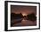 Dramatic Sunset, Low Tide, Corbiere Lighthouse, St. Ouens, Jersey, Channel Islands, United Kingdom-Neale Clarke-Framed Photographic Print