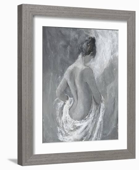 Draped Figure 1-Karen Wallis-Framed Art Print