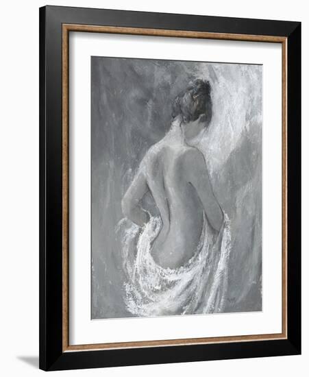 Draped Figure 1-Karen Wallis-Framed Art Print