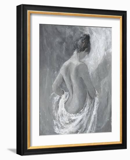 Draped Figure 1-Karen Wallis-Framed Art Print