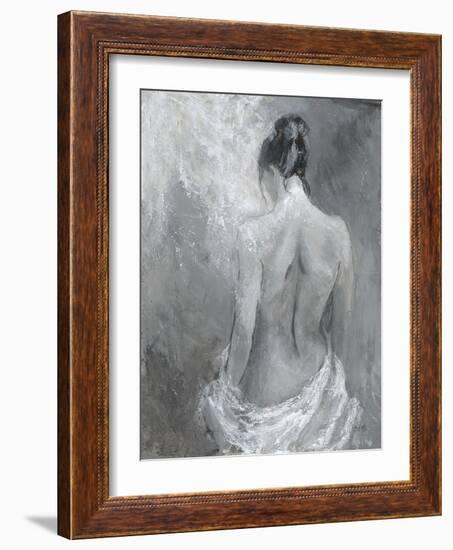 Draped Figure 2-Karen Wallis-Framed Art Print