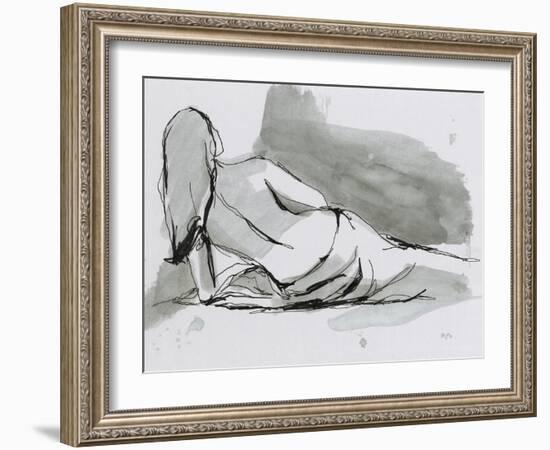 Draped Nude I-Ethan Harper-Framed Art Print