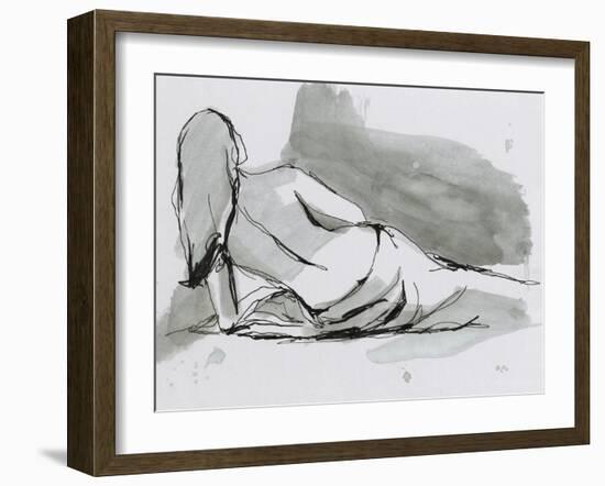 Draped Nude I-Ethan Harper-Framed Art Print