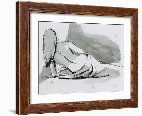 Draped Nude I-Ethan Harper-Framed Art Print