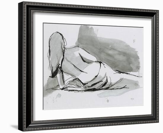 Draped Nude I-Ethan Harper-Framed Art Print