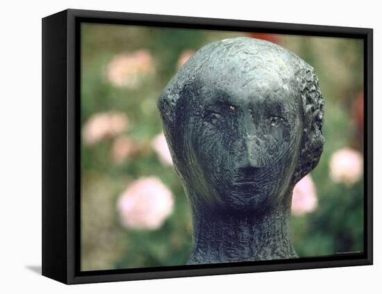 Draped Reclining Figure-Henry Moore-Framed Premier Image Canvas