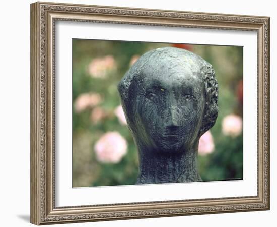 Draped Reclining Figure-Henry Moore-Framed Photographic Print