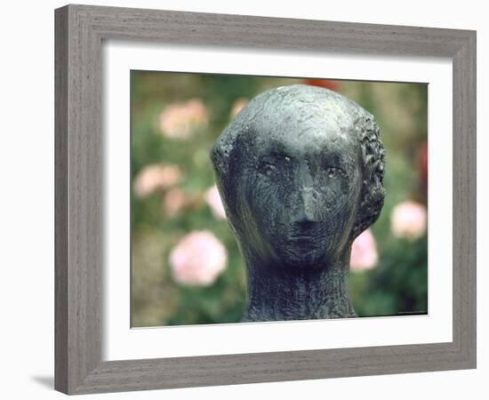 Draped Reclining Figure-Henry Moore-Framed Photographic Print