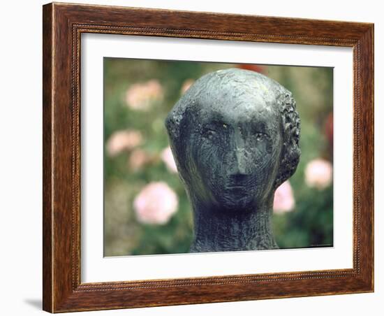 Draped Reclining Figure-Henry Moore-Framed Photographic Print