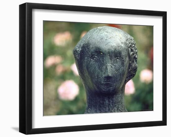 Draped Reclining Figure-Henry Moore-Framed Photographic Print