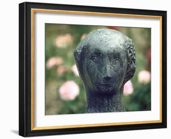 Draped Reclining Figure-Henry Moore-Framed Photographic Print