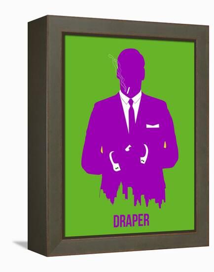 Draper Poster 1-Anna Malkin-Framed Stretched Canvas