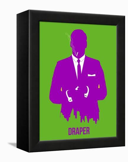 Draper Poster 1-Anna Malkin-Framed Stretched Canvas