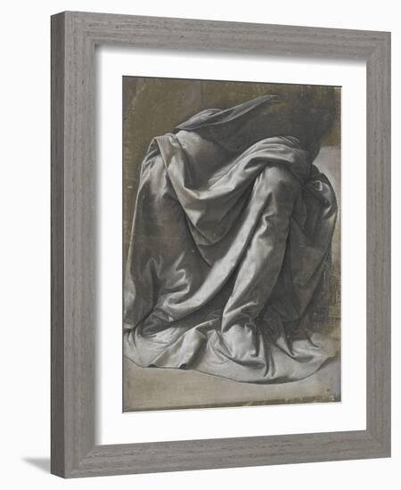 Draperie pour une figure assise-Leonardo da Vinci-Framed Giclee Print