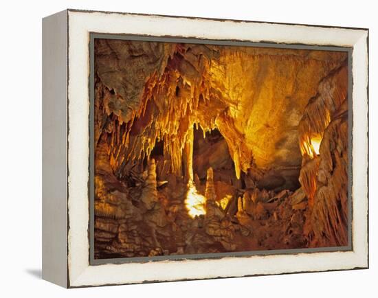 Drapery Room, Mammoth Cave National Park, Kentucky, USA-Adam Jones-Framed Premier Image Canvas