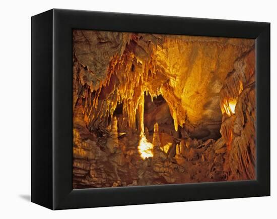 Drapery Room, Mammoth Cave National Park, Kentucky, USA-Adam Jones-Framed Premier Image Canvas