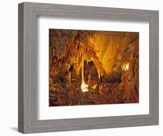 Drapery Room, Mammoth Cave National Park, Kentucky, USA-Adam Jones-Framed Photographic Print