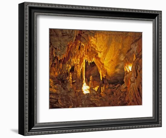 Drapery Room, Mammoth Cave National Park, Kentucky, USA-Adam Jones-Framed Photographic Print