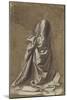 Drapery Study for a Kneeling Figure-Leonardo da Vinci-Mounted Giclee Print