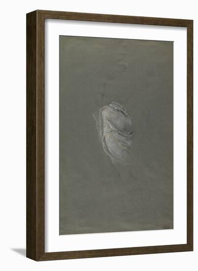 Drapery Study for 'Day and the Dawnstar'-Herbert James Draper-Framed Giclee Print