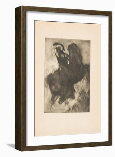 Drawing, 1911 (Photogravure)-Auguste Rodin-Framed Giclee Print