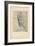 Drawing, 1911 (Photogravure)-Auguste Rodin-Framed Giclee Print