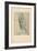 Drawing, 1911 (Photogravure)-Auguste Rodin-Framed Giclee Print