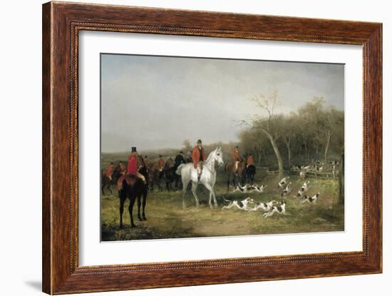 Drawing for Covert-William Joseph Shayer-Framed Art Print